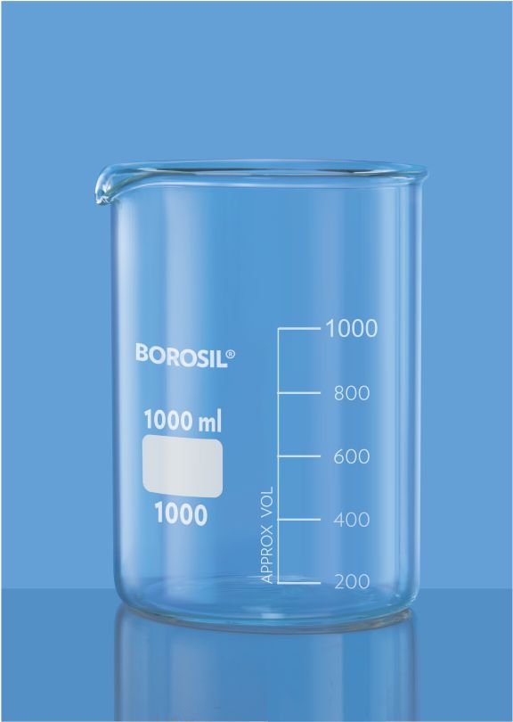 LOW FORM BEAKER With Spout