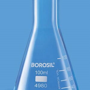 ERLENMEYER (CONICAL) FLASK Narrow Mouth, With Rim