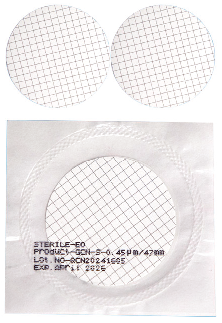 Gridded Membrane filter CE (Cellulose Ester) / CN (Cellulose Nitrate)