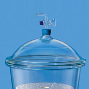 VACUUM DESICCATOR SET With Cover & Porcelain Plate